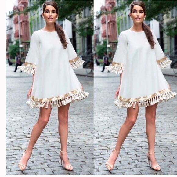MESTIZA SHIMMY SHIMMY TASSEL DRESS - Picture 2 of 7